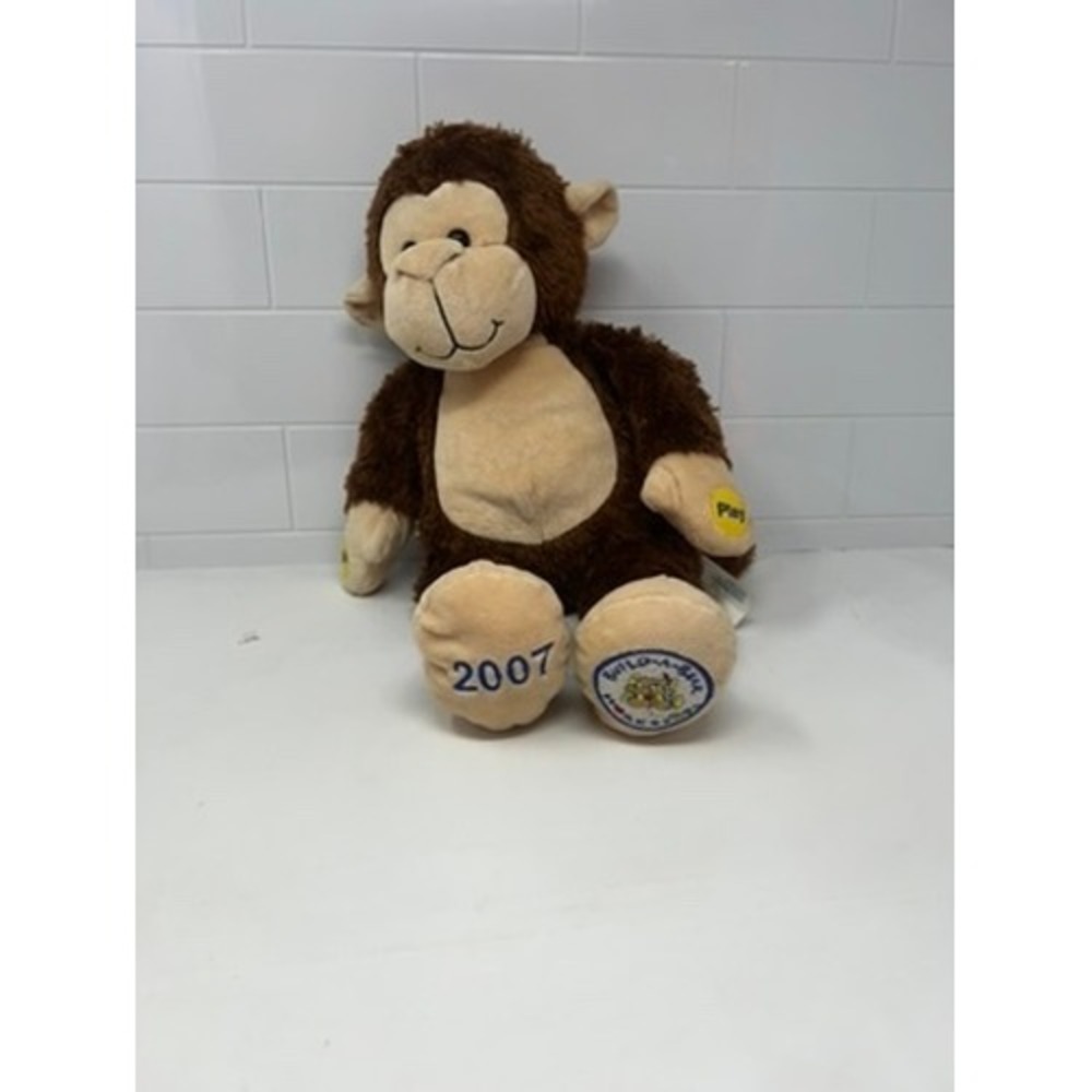 Build-A-Bear Workshop 2007 JCPenney Exclusive Brown Monkey Plush Stuffed Animal